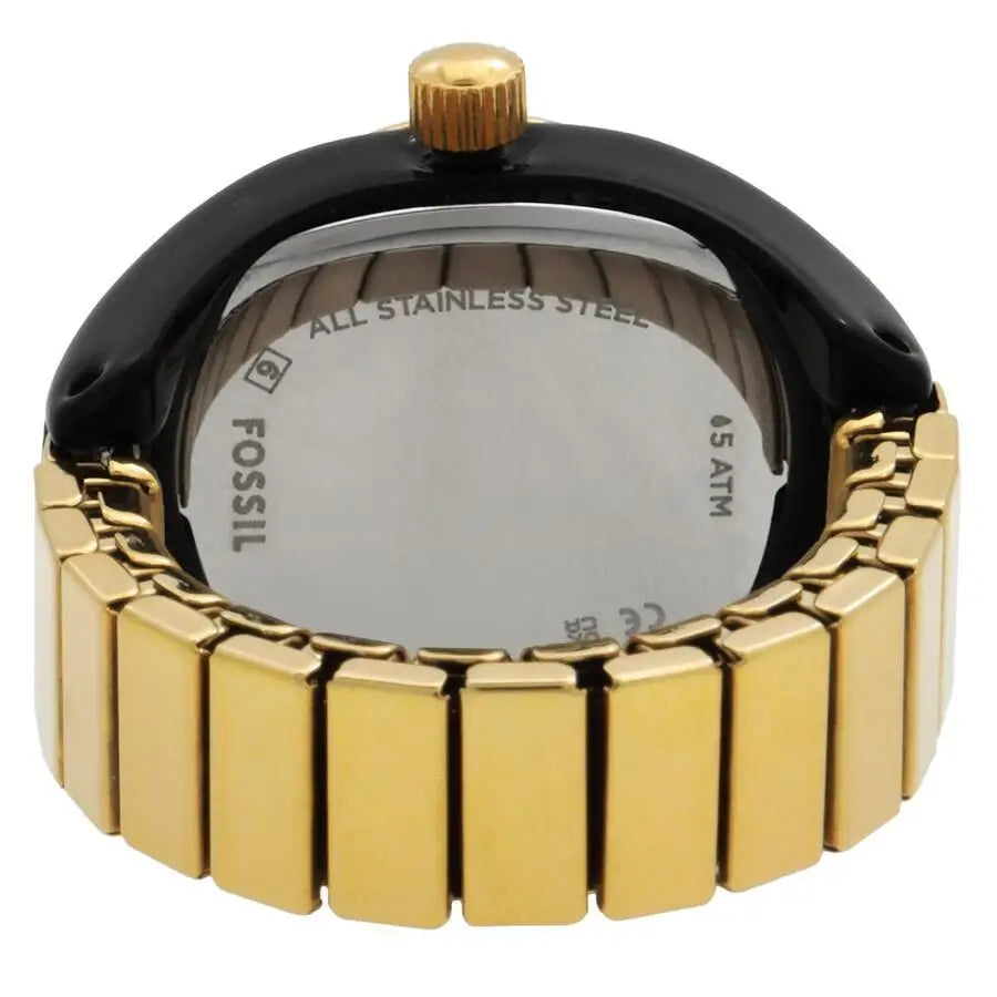 Fossil | Watch Ring Quartz Black Dial Ladies Watch ES5413