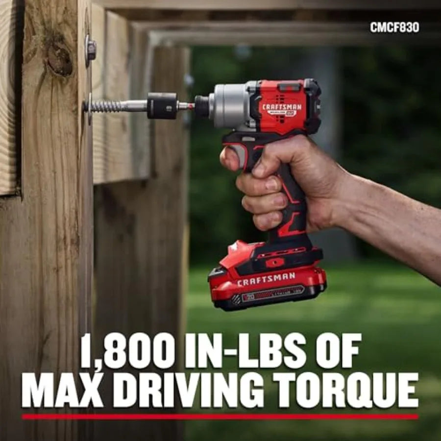 【Spot goods】20V RP Cordless Drill Driver and Impact Driver Brushless 2-Tool Power Tool Combo Kit LED Work Light Includes Batter