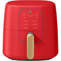 6 Quart Digital Air Fryer, Large Touch Screen with Programmable Time and Temperature, 4-in-1 Roasting, Reheating, Dehydrating, N