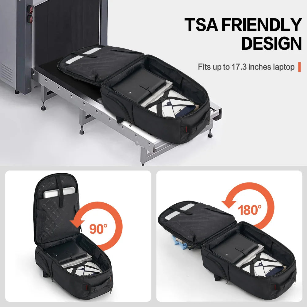 OIWAS Travel Bag on Wheels Men's Trolley Backpack Business Large Capacity Gym Sport Bags Travel Luggage Sets For Women Teens