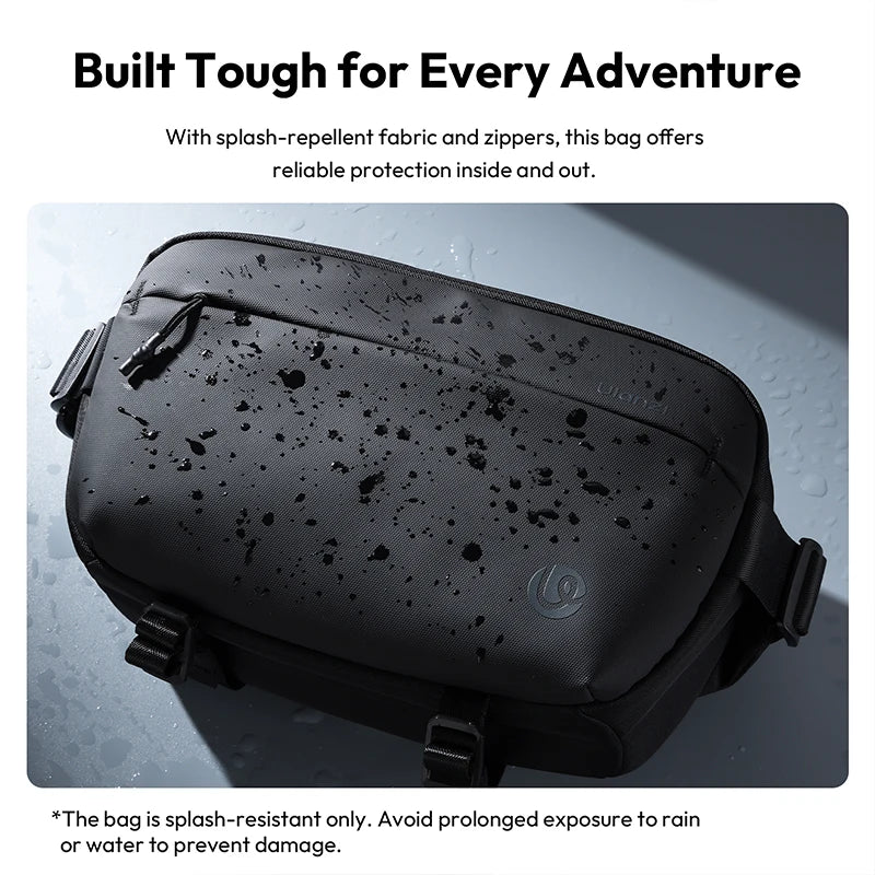 Ulanzi PB038 Travel Sling Bag V2 Storage Bag 10L for Mirrorless Camera Smartphone Fill Light for Outdoor Travel Photography