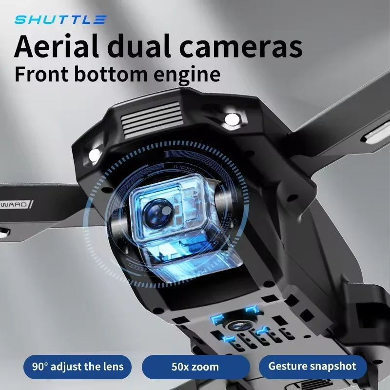 H31 Professional Dual Camera VR glasses Dron Quadcopter Brushless Aerial Photography Laser Obstacle Avoidance RC Toy Birthday