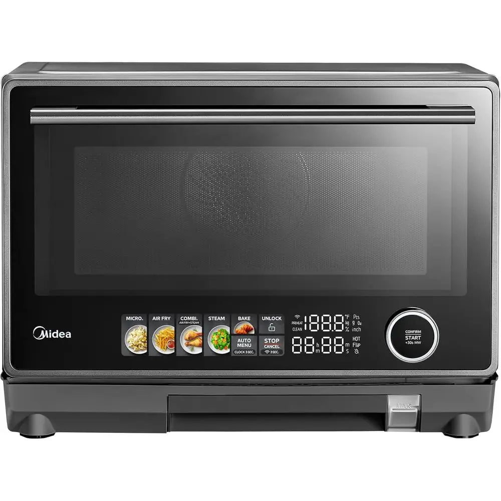 32-Function Steam & Air Fryer Oven: Combo Microwave, 23L, Touch Control