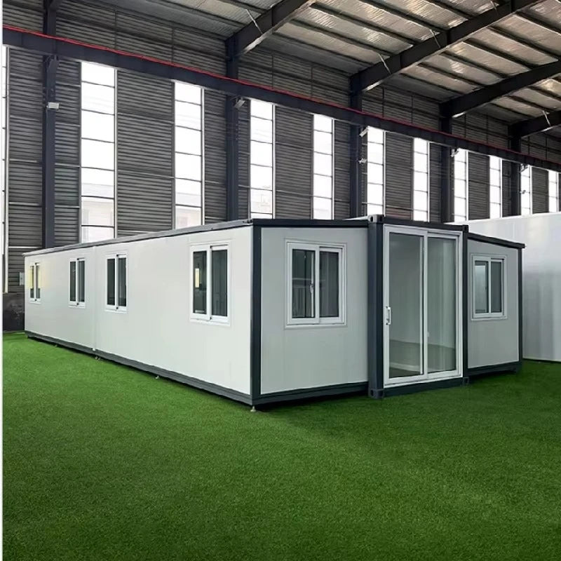 Luxury Casa Prefabricated 20ft 40ft 2 3 4 5 Bedroom Maison Mobile Tiny Home Portable Folding Prefab Expandable Container House