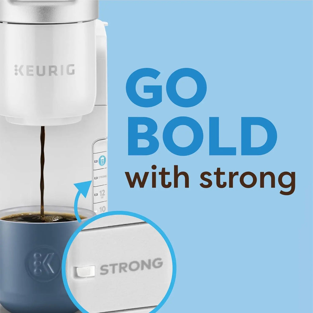 K-Iced Coffee Maker, Single Serve K-Cup Pod Iced Coffee Maker, With Hot and Cold Coffee Capabilities, Brews Any K-Cup Pod, Wh