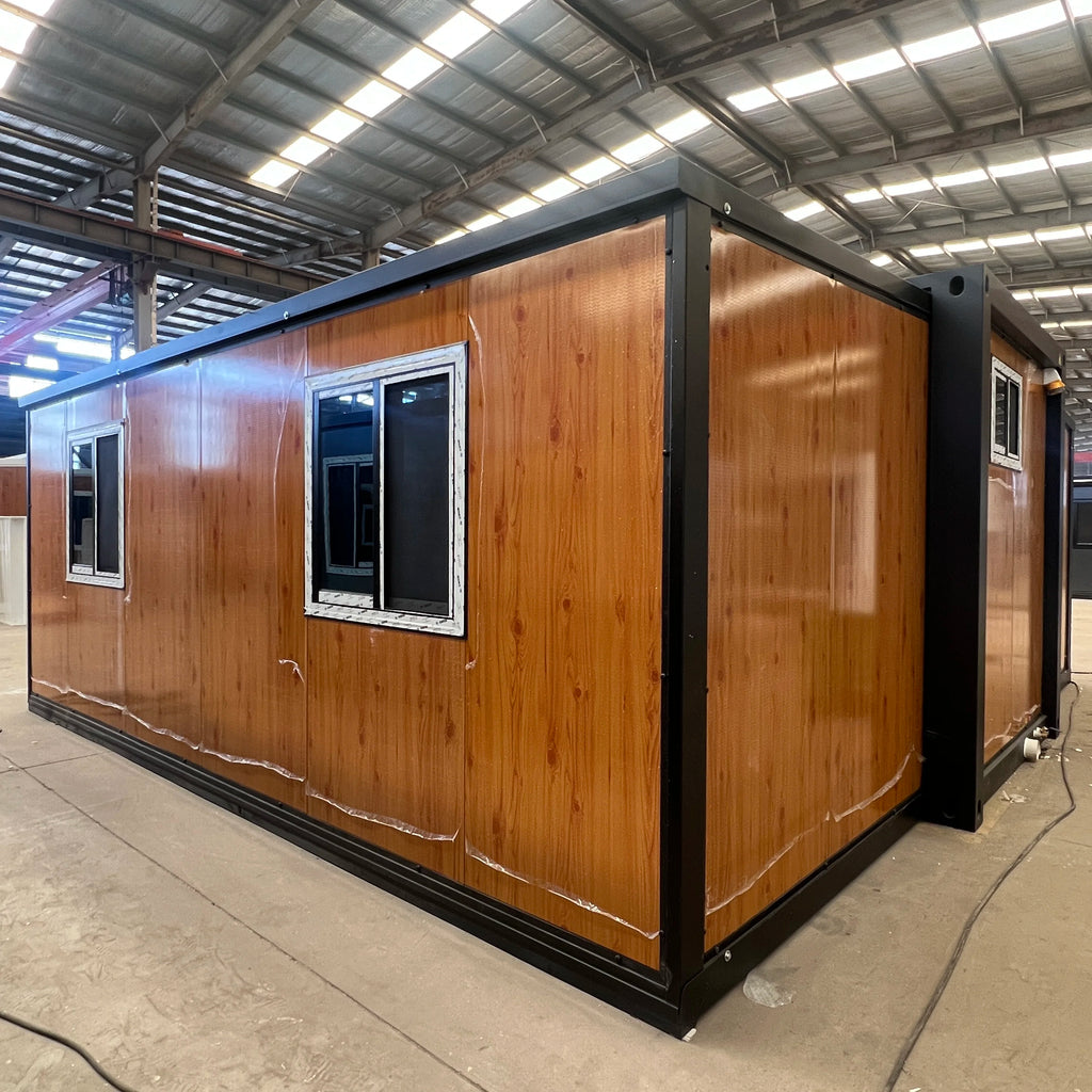 Prefab Mobile Home Hotel 20ft 30ft 40ft Modular Folding Tiny House 2 3 Bedrooms Luxury Modern Expandable Supermarket Gym