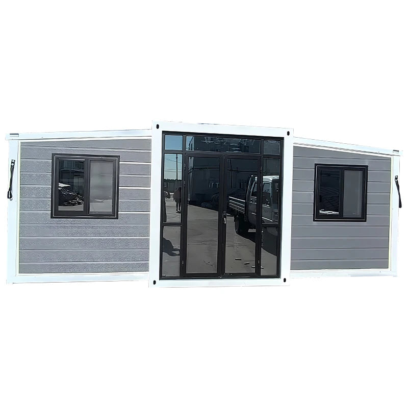 40ft Foldable Container House 3 Bedroom Prefab Home Quick Assembly Rock Wool Fireproof Fast Delivery
