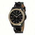 Fossil Woman Watches Quartz Watch White Round Diamond Setting Dial, Leather Strap,  Suitable for Daily Party Wear