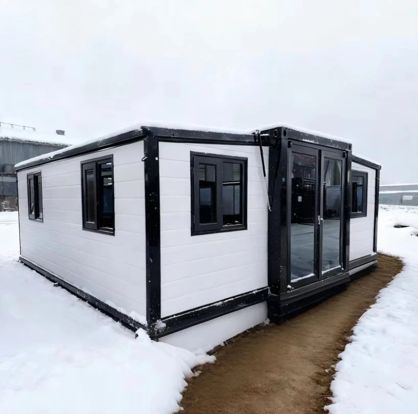 Luxury Casa Prefabricated 20ft 40ft 2 3 4 5 Bedroom Maison Mobile Tiny Home Portable Folding Prefab Expandable Container House