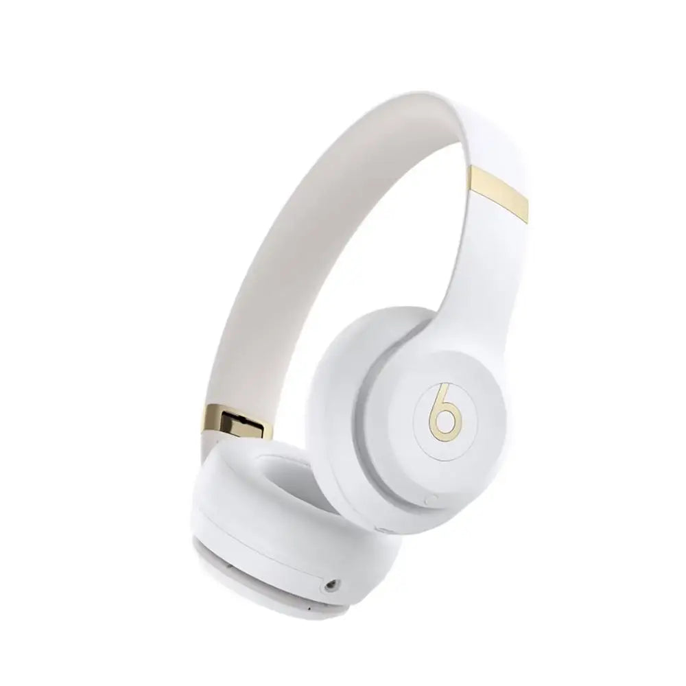 Beats Solo 4 Wireless Bluetooth On-Ear Headphones | Warm White | Open Box