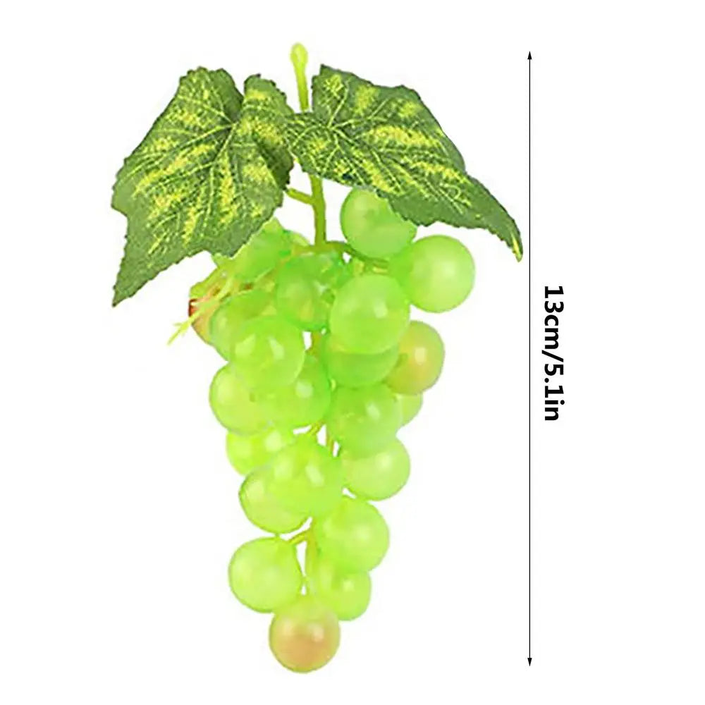 Artificial Fruit Grape Simulated Grape Bunches Lifelike Fake Fruits Plastic Fake Fruit Decorations For Wedding Party Supplies