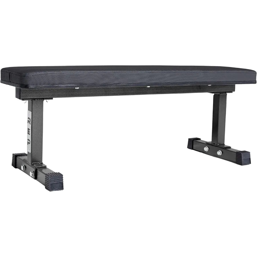 Weight Bench, Heavy Duty Workout Bench For Home Gym, Folding Fitness Equipment For Strength Training, Adjustable Utility Platfor