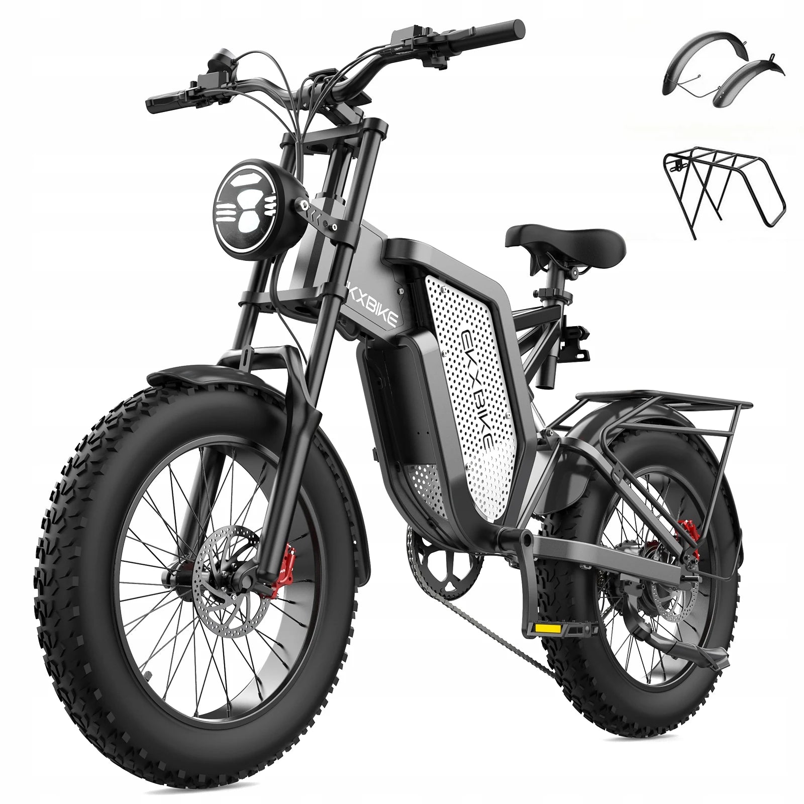 EKX X20 Electric Bicycle 48V 35AH Lithium Battery Adult Mountain Ebike 20 Inch Mountain Electric Men's Moped Road E Bikes