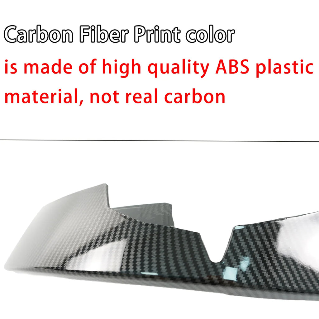 For 2020-2024 Chevrolet Corvette C8 Stingray Z51 Front Bumper Canard Wings Splitter Fins A Pair Body Kit Car Accessories