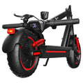 Electric Foldable Scooter 30 MPH Fastest Dual Motor for Adult Scooter 1200W Peak 33Mile Long Range 10" Off-Road Tires 48V 13ah